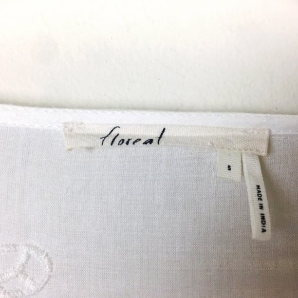 Anthropologie Floreat Aviana Embroidered Top - Picture 4 of 8